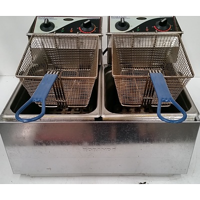 Roband Double Pan Fryer