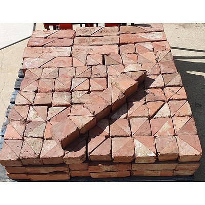 Canberra Red Clay Bricks - Lot of 270