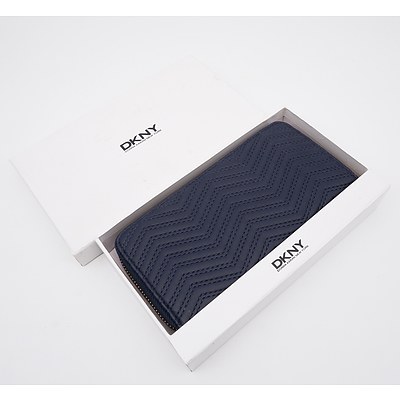 Donna Karan New York Navy Blue Purse