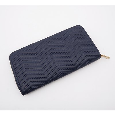 Donna Karan New York Navy Blue Purse