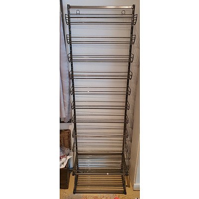 Rustic Metal Ribbon & Paper Stand