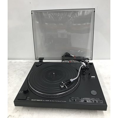 Sound Research Belt Drive DJ-1600B Full Manual Turntable
