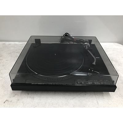 Sound Research Belt Drive DJ-1600B Full Manual Turntable