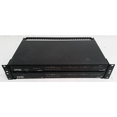 AMX/Panja 3400 Master & Hub NXI Integrated Controller Appliances - Lot of Ten