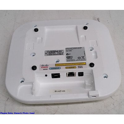 Cisco Aironet (AIR-CAP3502I-N-K9) Dual Band Access Points - Lot of Ten
