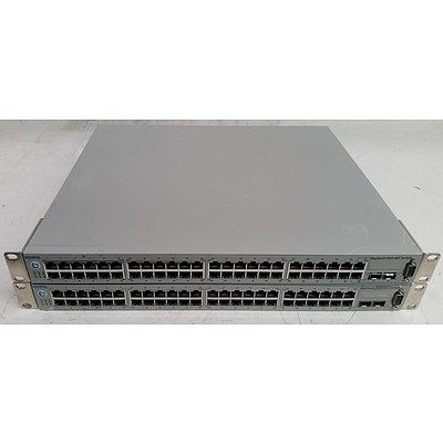 Nortel (BayStack 5510-48T) 48-Port Managed Gigabit Ethernet Switch - Lot of Two