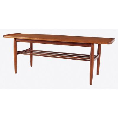 Retro 1960s Teak Low Table
