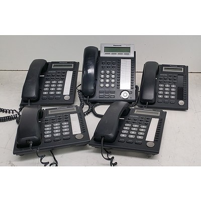 OKI MC362 Multi-Function Laser Printer and Panasonic Office Phones