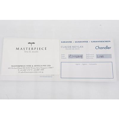 Claude Meylan Ligne Lac 6144 PB Wristwatch with Original Box