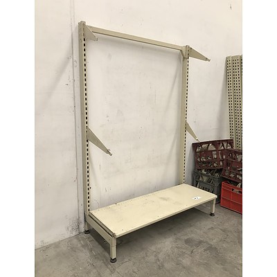 Large Assortment of Shop Shelving