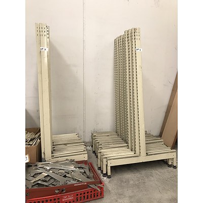 Large Assortment of Shop Shelving