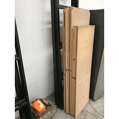 Custom Built Shop Shelving