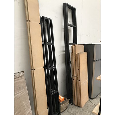 Custom Built Shop Shelving