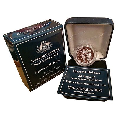 Australia 2006 $1 Silver Proof Coin