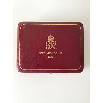 Uk Specimen Coin Set 1937