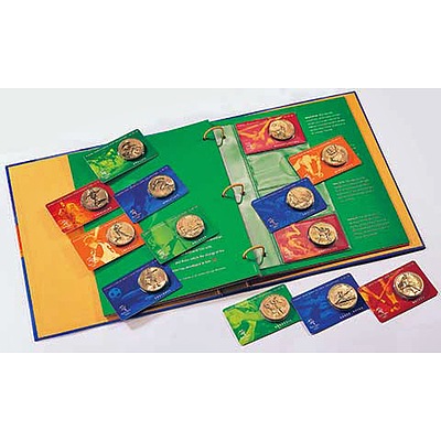 Australia 2000 Sydney Games Coin Set In Album