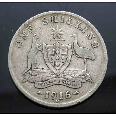 Australia: George V Shilling 1916