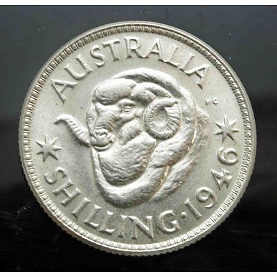 Australia: Shilling 1946 Melbourne Mint