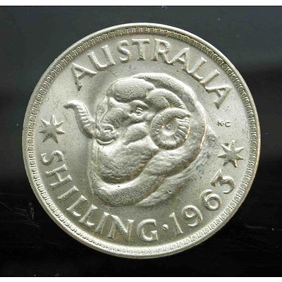 Australia: Silver Shilling 1963