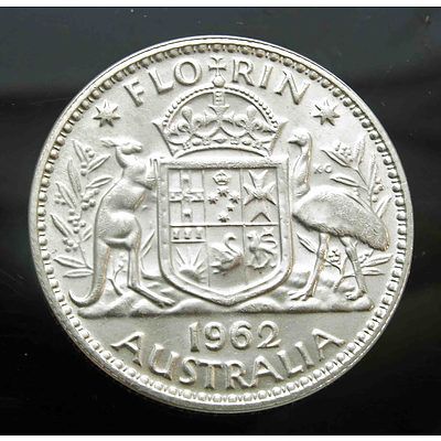 Australia: Silver Florin 1962
