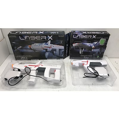 Laser X Laser Tag Guns -Lot Of Two