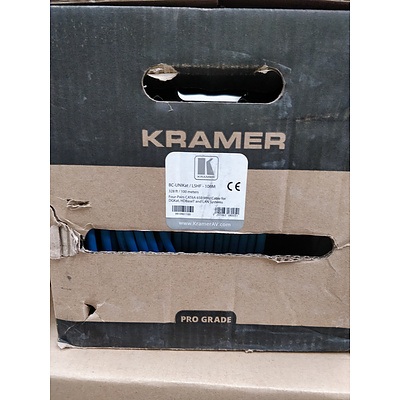 Bulk lot of assorted electrical equipment and cables