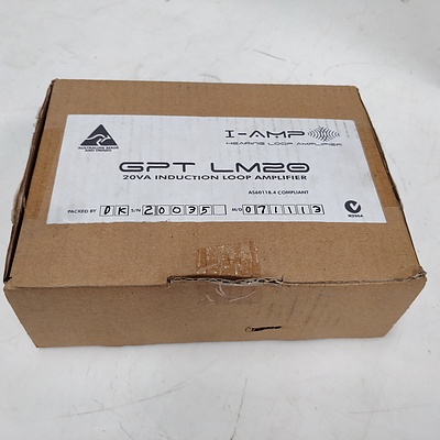 I-AMP GPT LM20 - 20VA Induction Loop Amplifier
