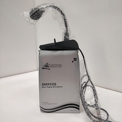 AMX526 Desk Paging Microphone