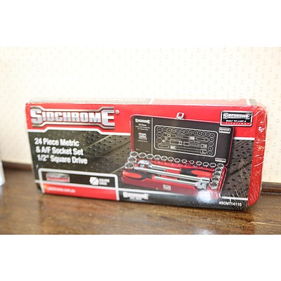 Sidchrome socket set XI