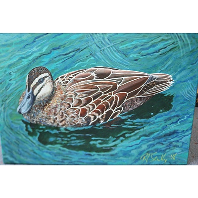 Painting - duck