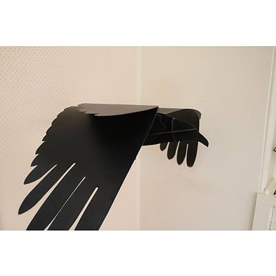 Contemporary bird ornament III