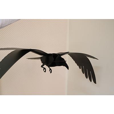 Contemporary bird ornament IV