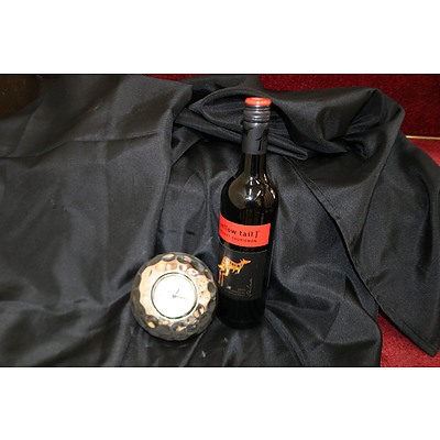 Pierre Cardin clock & red wine III