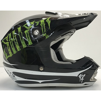 Motorbike Helmets Including Fox and Protective Wear