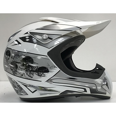 Motorbike Helmets Including Fox and Protective Wear