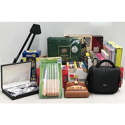 Lot of Books, Games & Mixed Household Items