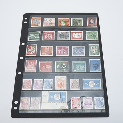 Various Germany Stamps, Circa 1960's
