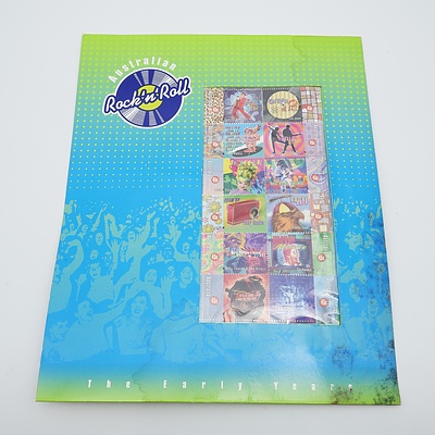 Australian Rock'n'Roll Stamp Pack - 'The Early Years'