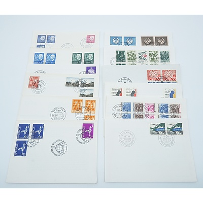 1967/68 Stockholm Sweden FDC