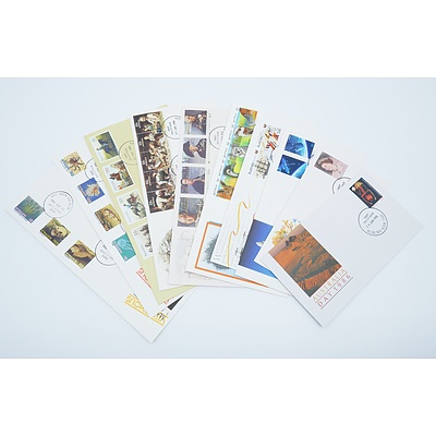 Ten Australian First Day Covers