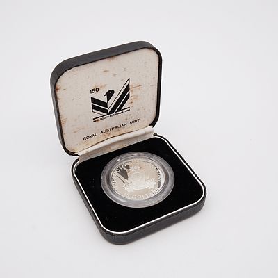 1986 Royal Australian Mint South Australian Ten Dollar Silver Proof Coin