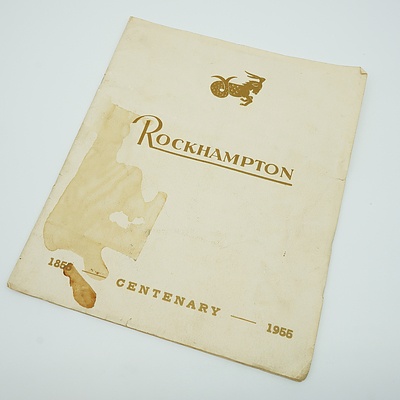 1856 - 1956 Centenary of Rockhampton Booklet