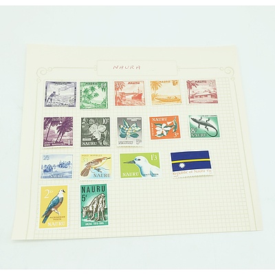 Nauru Pre-decimal Stamps