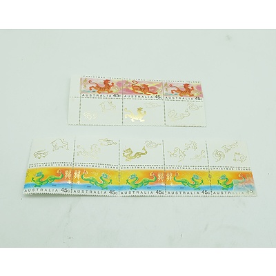 1998 & 2000 Christmas Island Stamps