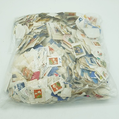 Huge Bag of Assorted Australian Stamps