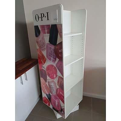 Rotating Laminate Display Stand