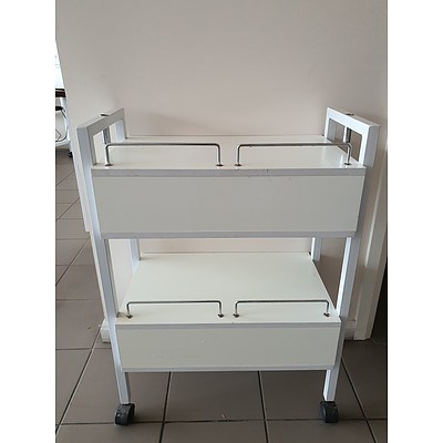 Portable Laminate Treatment Trolleys - Lot of 2