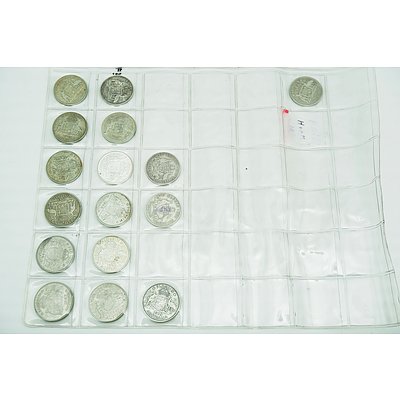 Fifteen Various King George V and King George VI Florins