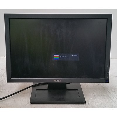 Dell E1709Wc 17" & Samsung 2243BW 22" Widescreen LCD Monitors - Lot of Two