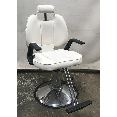Hair Salon Chair White